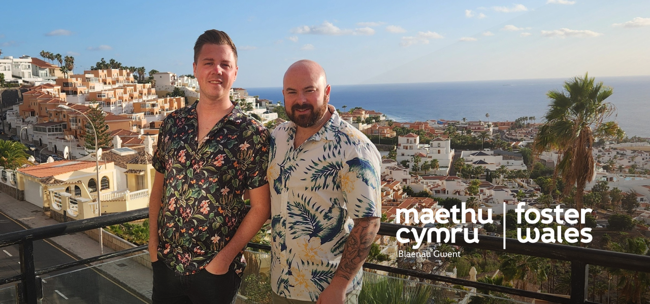 aaron and matte, foster carer couple